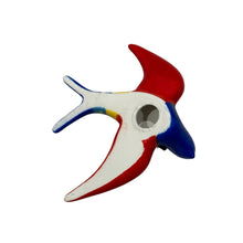 Set of 2 Portuguese Ceramic Swallows – Handmade in Portugal with Tile Pattern