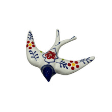 Set of 2 Portuguese Ceramic Swallows – Handmade in Portugal with Tile Pattern