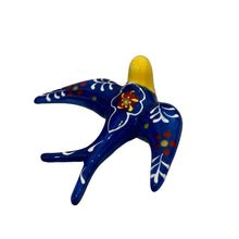 Set of 2 Portuguese Ceramic Swallows – Handmade in Portugal with Tile Pattern