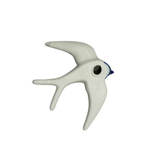 Set of 2 Portuguese Ceramic Swallows – Handmade in Portugal with Tile Pattern