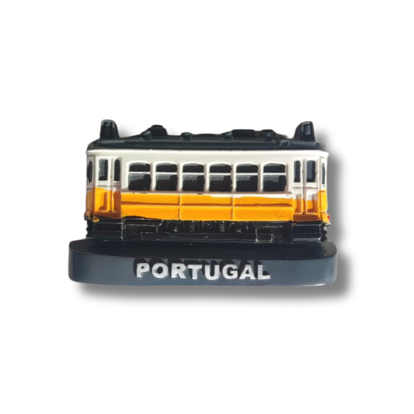 Lisbon Tram Fridge Magnet – Traditional from Portugal