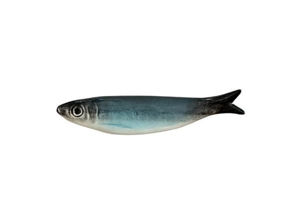 Portuguese Ceramic Sardine Fridge Magnet Handmade in Portugal