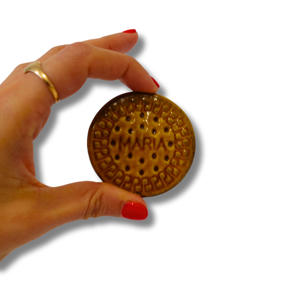 Ceramic Maria Cookie Portuguese Ceramic Fridge Magnet