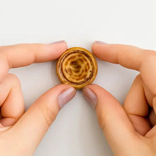 Pastel de Nata Ceramic Fridge Magnet — A Little Taste of Portugal for Your Kitchen