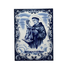 Portuguese Tiles of Our Lady of Fátima and Saint Anthony – Sacred Art for Wall Decoration